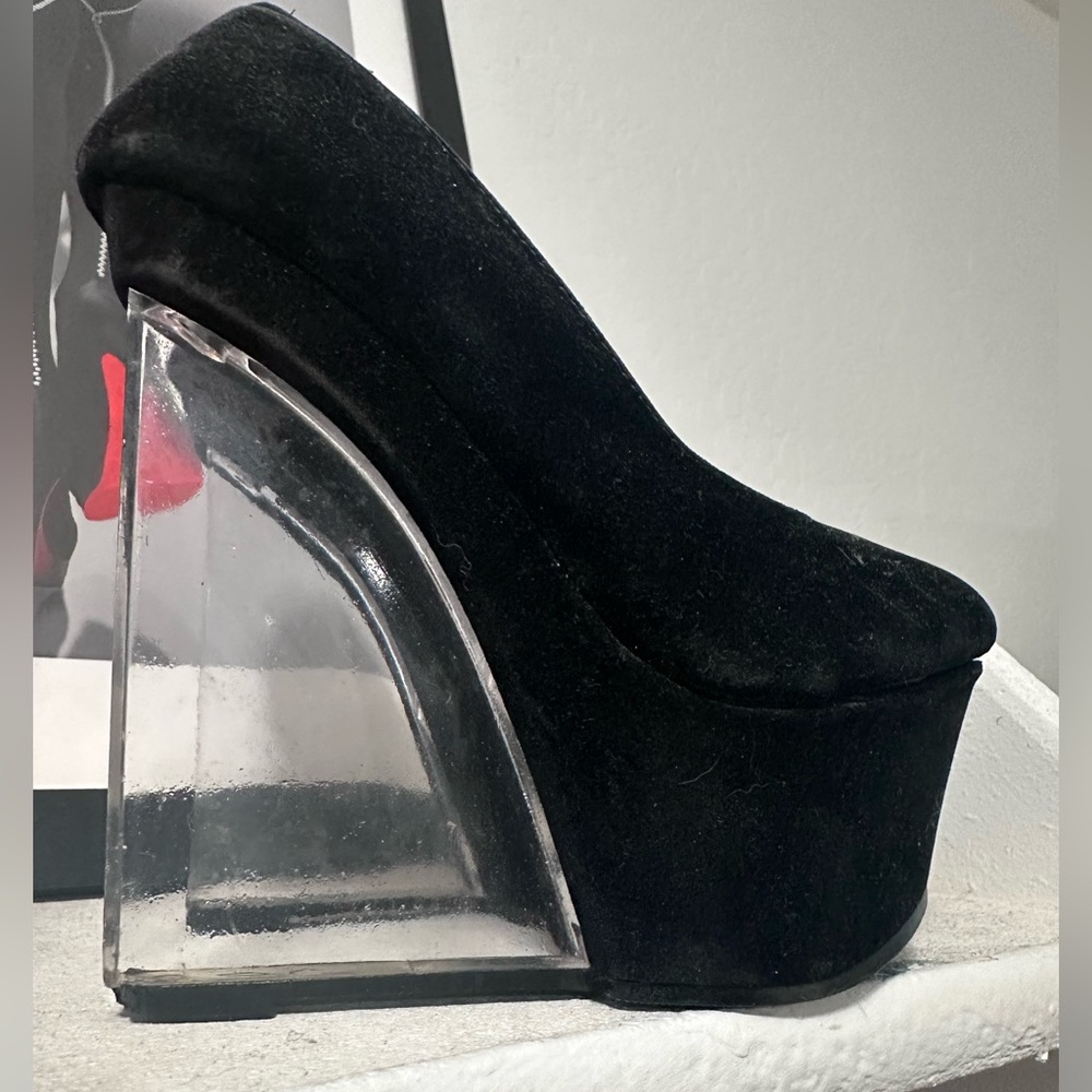 CLEAR HEEL WEDGES